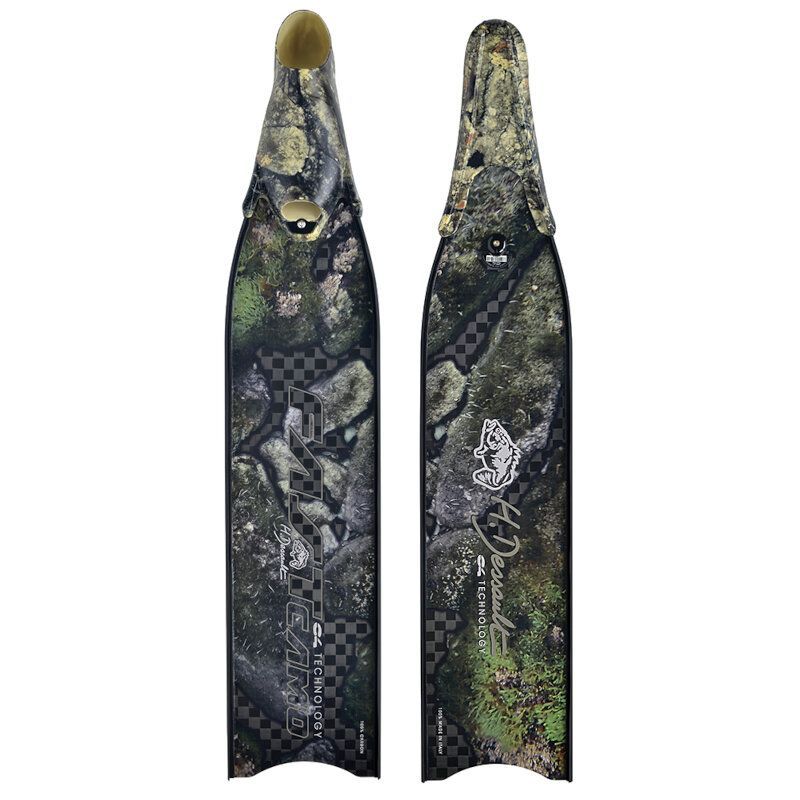 Palmes Chasse H. Dessault Fast HD 25 Camo Med Montées S/B 