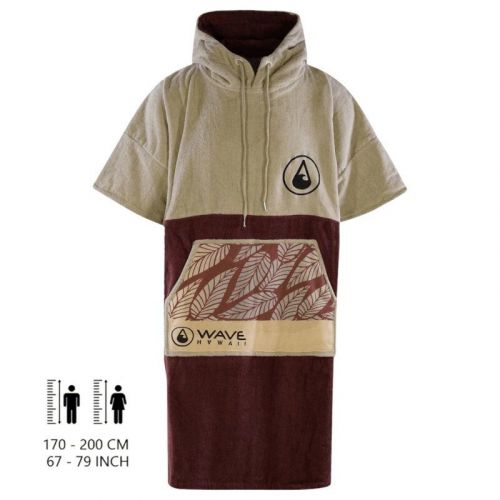 Poncho Surf Wave Hawaii sans Zip Leevs 