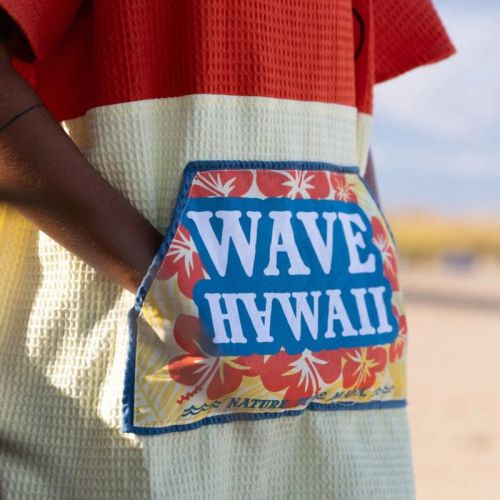 Poncho Surf Wave Hawaii sans Zip Wailua 