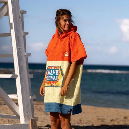 Poncho Surf Wave Hawaii sans Zip Wailua 