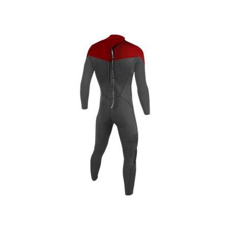 Combinaison Sport nautique Enfant Sooruz Fly + Backzip 5/3mm Gris / Rouge 