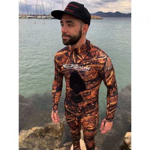 Lycra Chasse Homme Camo Epsealon Brown Fusion 