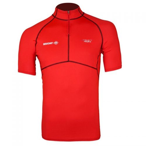 Lycra Homme Beuchat Atoll UV 50+ Rouge 