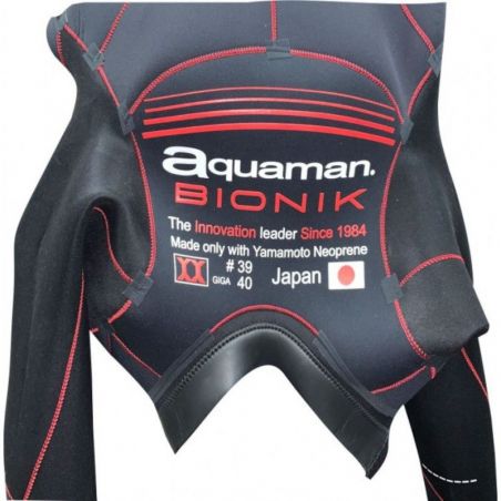 Combinaison Triathlon Aquaman Bionik sans Manche 4mm 