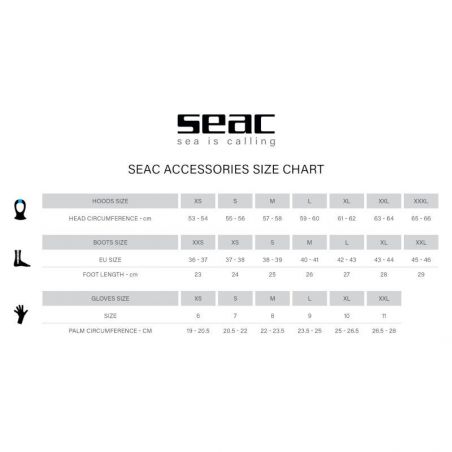 Chaussons Seac Standard 2,5mm 
