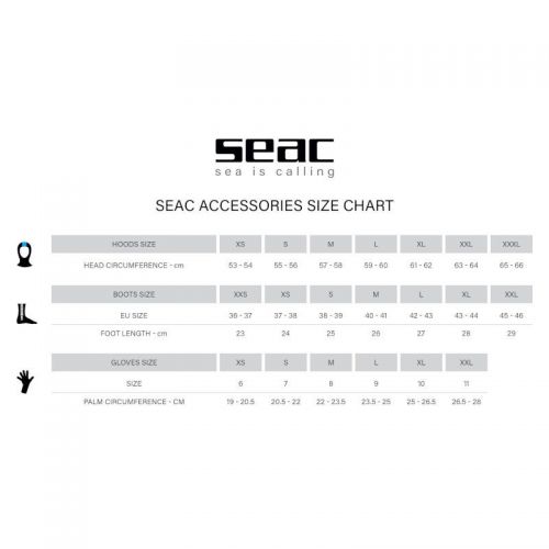 Chaussons Seac Standard 5mm 