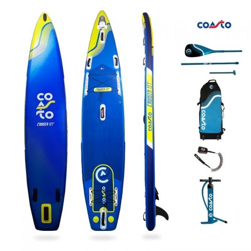Paddle Gonflable COASTO Cruiser 13'1" Simple Chambre 