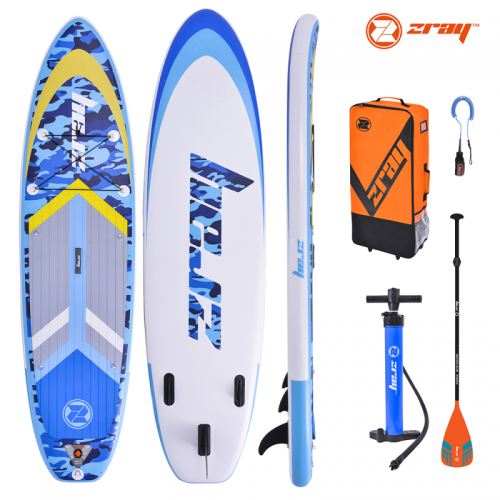Paddle gonflable Zray Camo Blue 10'8'' 