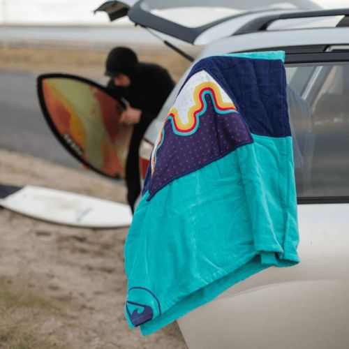 Poncho de surf - 100% coton Oeko-Tex