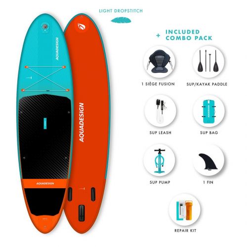 Paddle Gonflable Aquadesign LUCKEY 10'2'' 