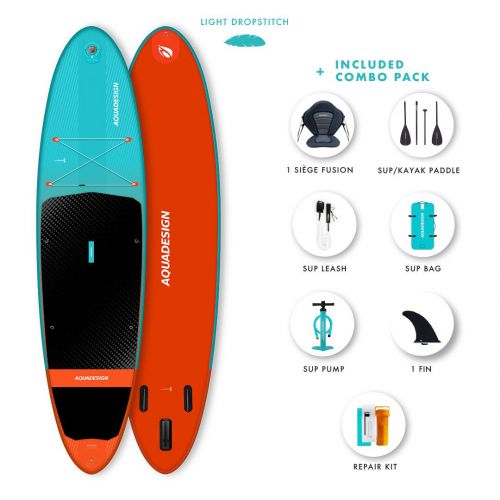 Paddle Gonflable Aquadesign DJANGO 10'8'' 