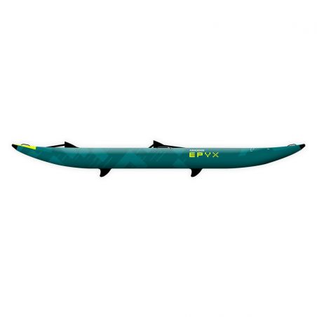Kayak Gonflable Aquadesign EPYX 380 Bleu/Jaune 2 Places 