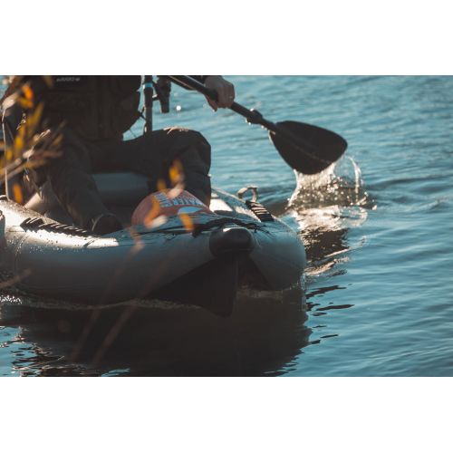 Kayak Gonflable Aquadesign KOLOA X'PERIENCE 360 Noir/Gris/Orange 2 Places 