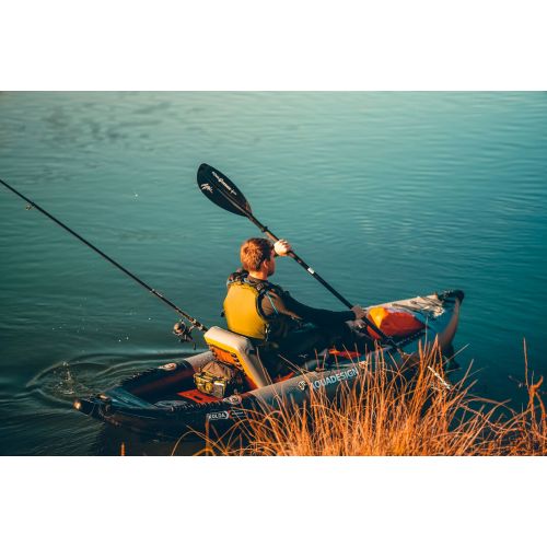 Kayak Gonflable Aquadesign KOLOA X'PERIENCE 360 Noir/Gris/Orange 2 Places 